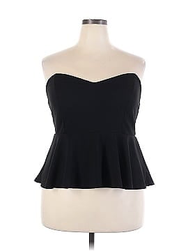 Shein Curve Tube Top (view 1)