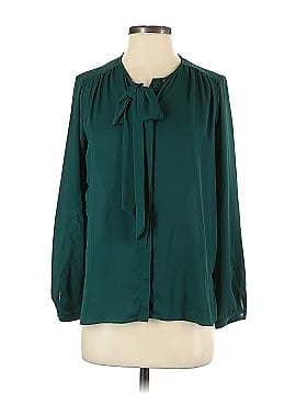 Zara Basic Long Sleeve Blouse (view 1)