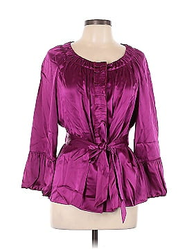 Ellen Tracy for Neiman Marcus Long Sleeve Blouse (view 1)