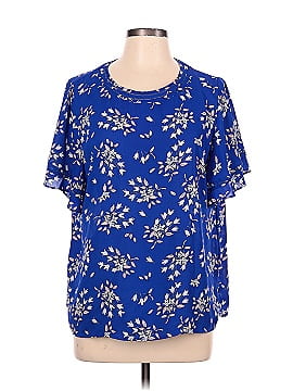 Liz Claiborne Career Short Sleeve Blouse (view 1)