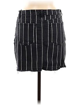 Tinsel Denim Skirt (view 2)