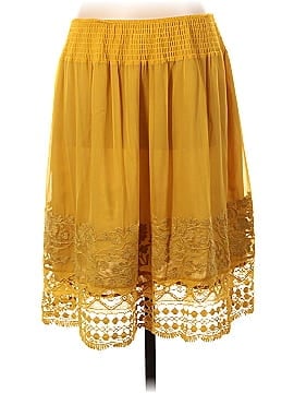 Blue Tassel Silk Skirt (view 2)