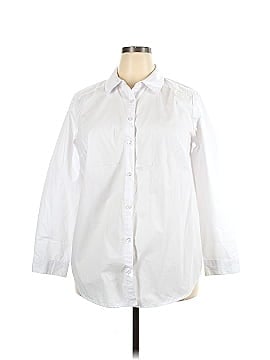 Roaman's Long Sleeve Button-Down Shirt (view 1)