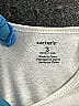 Carter's 100% Cotton Solid Ivory Short Sleeve Onesie 0-3 MO / 3 MO - photo 3
