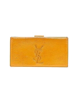 Yves Saint Laurent Patent Leather Continental Wallet (view 1)