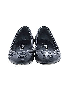 Chanel Leather Quilted Ballet Flats (view 2)