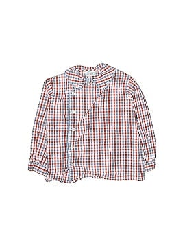 Red Beans Long Sleeve Button-Down Shirt (view 1)