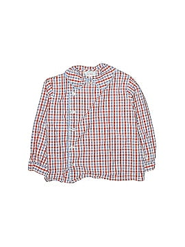 Red Beans Long Sleeve Button-Down Shirt (view 1)