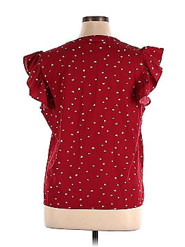 Shein Curve Short Sleeve Blouse (view 2)