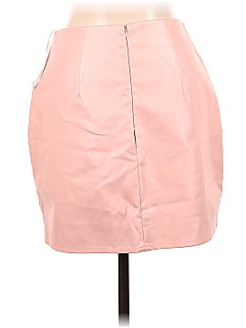 Boohoo Faux Leather Skirt (view 2)