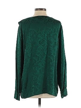 Maggie Lawrence Long Sleeve Silk Top (view 2)