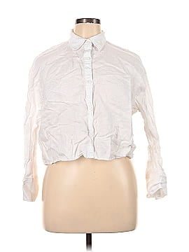 Zara Long Sleeve Button-Down Shirt (view 1)