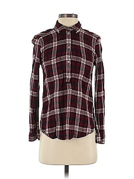 American Eagle Outfitters Long Sleeve Button-Down Shirt (view 1)