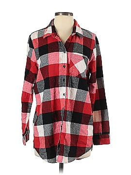 Free Press Long Sleeve Button-Down Shirt (view 1)