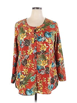 Brylane Woman Collection Long Sleeve Blouse (view 1)