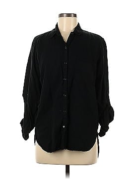SNEAK PEEK Long Sleeve Button-Down Shirt (view 1)