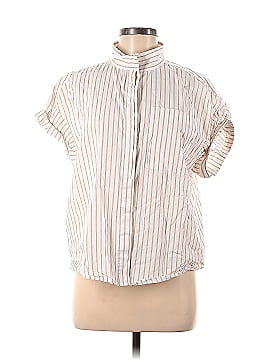 FRAME Short Sleeve Button-Down Shirt (view 1)