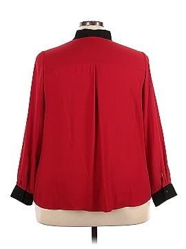 ELOQUII Long Sleeve Blouse (view 2)