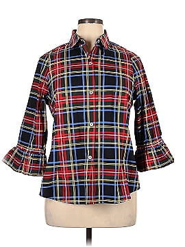 Gretchen Scott Designs Long Sleeve Button-Down Shirt (view 1)