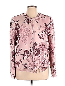 Linda Allard Ellen Tracy Silk Blazer (view 1)