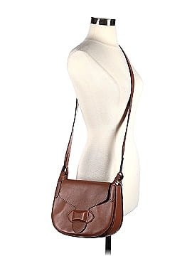 Michael Kors Collection Leather Crossbody Bag (view 2)