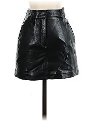 Babaton Faux Leather Skirt
