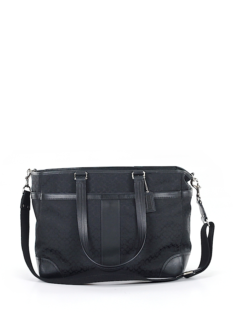 Coach Factory 100% Canvas Solid Black Diaper Bag One Size - 63% off | thredUP