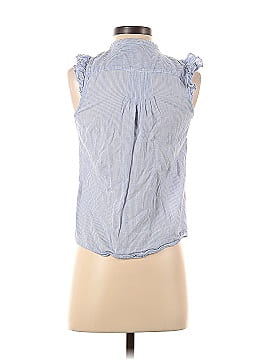 J.Crew Factory Store Sleeveless Button-Down Shirt (view 2)