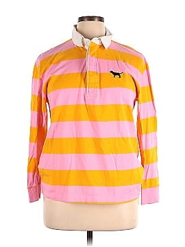 Victoria's Secret Pink Long Sleeve Polo (view 1)