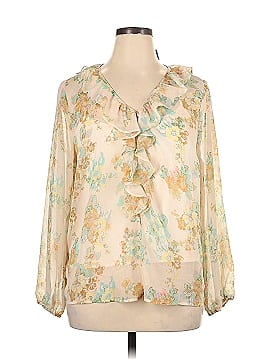 LC Lauren Conrad Long Sleeve Blouse (view 1)