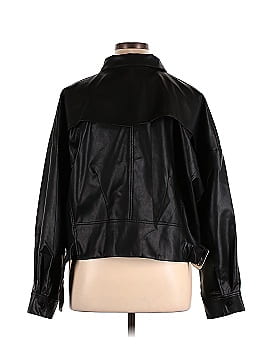 Kittenish Faux Leather Jacket (view 2)