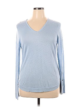 Etcetera Silk Pullover Sweater (view 1)