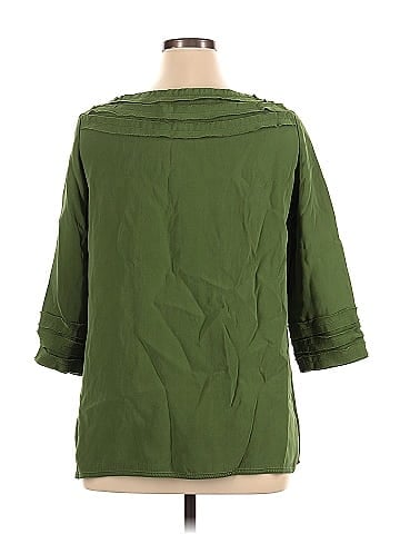 Tom and Linda Platt 3/4 Sleeve Blouse (view 2)
