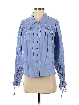 Free People Long Sleeve Button-Down Shirt (view 1)