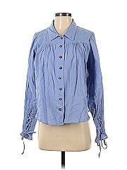 Free People Long Sleeve Button Down Shirt