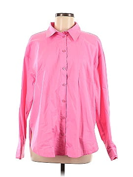 Zara Long Sleeve Button-Down Shirt (view 1)