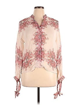 Elizabeth and James Long Sleeve Blouse (view 1)