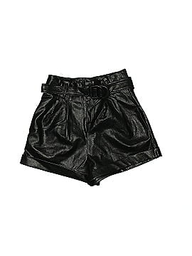 idem ditto Faux Leather Shorts (view 1)