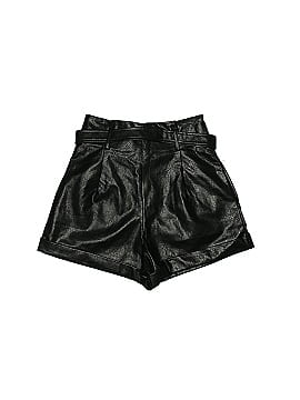 idem ditto Faux Leather Shorts (view 2)