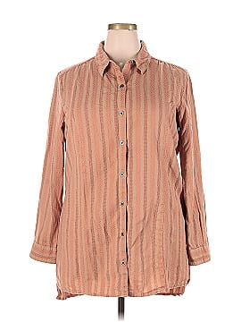 Ruff Hewn Long Sleeve Button-Down Shirt (view 1)