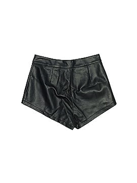 Edikted Faux Leather Shorts (view 2)