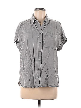 Jane and Delancey Short Sleeve Button-Down Shirt (view 1)