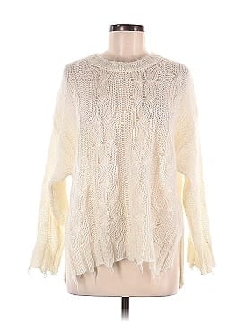 By Anthropologie Wool Pullover Sweater (view 1)