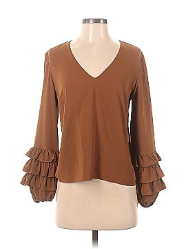 Amanda Uprichard Long Sleeve Blouse (view 1)