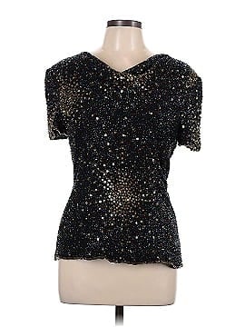 Papell Boutique Evening Short Sleeve Top (view 1)