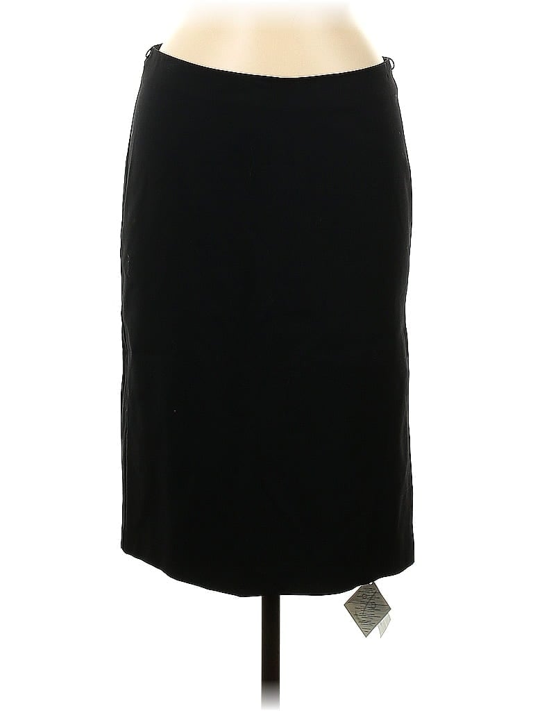 Assorted Brands Solid Black Casual Skirt Size 42 (IT) - photo 1