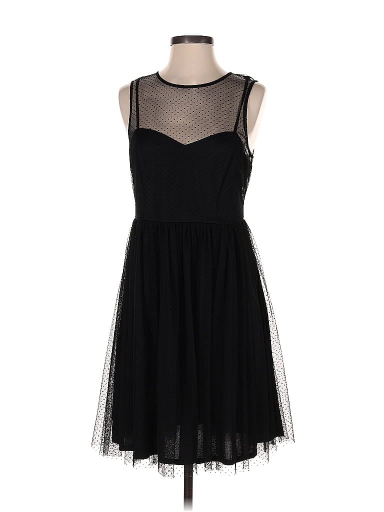 Pre-owned Lauren Conrad Cocktail Dress In Black