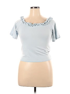 Pieces Short Sleeve Top (view 1)