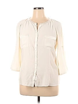 Lafayette 148 New York Long Sleeve Blouse (view 1)