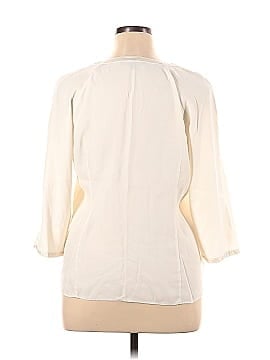 Lafayette 148 New York Long Sleeve Blouse (view 2)